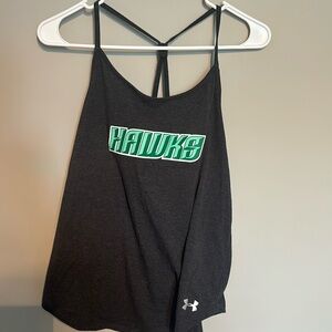 Annapolis Hawks lacrosse women’s tank top med. Under Armour